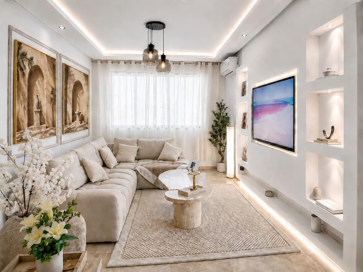 Nour Prestige — salon et cinéma privé