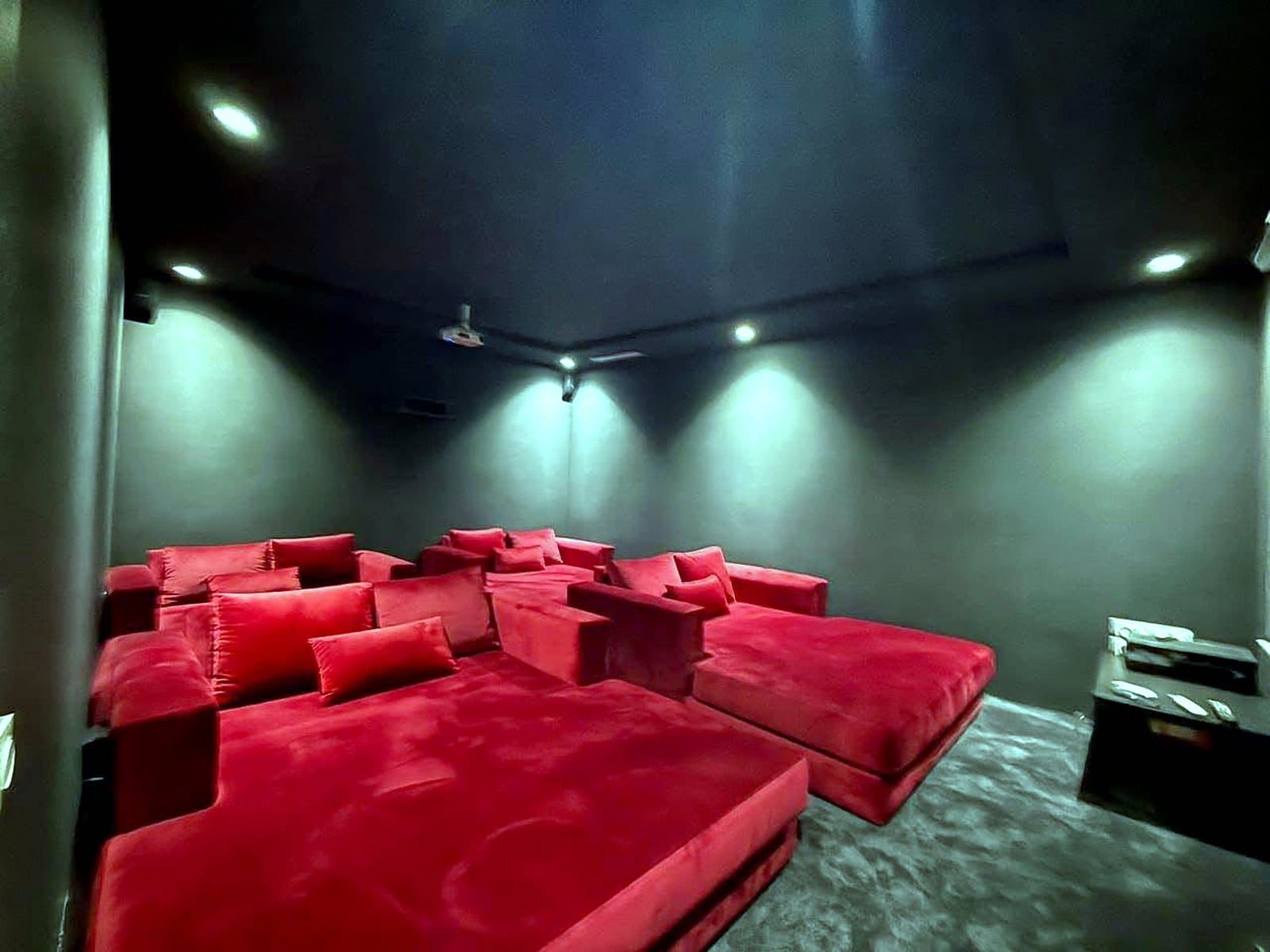 Salle de cinéma privée · Villa Prestigia Argan